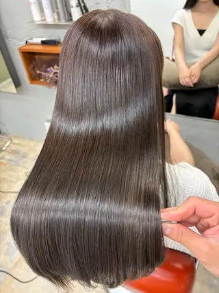 セミロング kokko所属・髪質改善/縮毛矯正 田中櫻のヘアスタイル