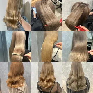 ロング 最新ケアカラー 髪質改善YUTOのヘアスタイル
