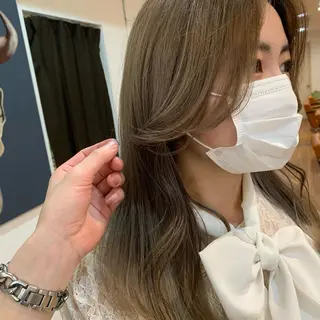 ロング 【韓国風くびれヘア】 joule小木曽輝のヘアスタイル