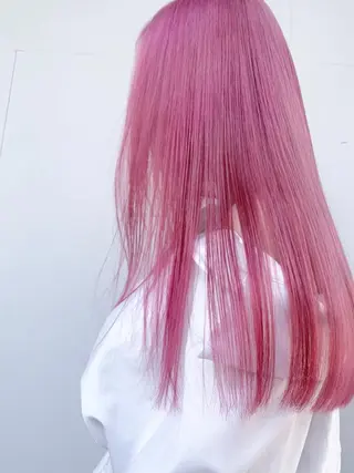 ロング もにか🌞原宿/渋谷 🌝ブリーチカラーのヘアスタイル