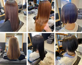 セミロング hair salon TOKUNAGA所属・💫縮毛矯正/ カット💫徳永あい子のヘアスタイル