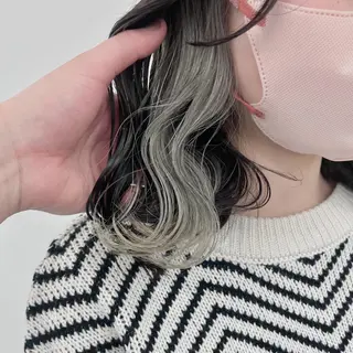 ミディアム カラー 韓国スタイル🇰🇷 トレンドレイヤー🪡のヘアスタイル