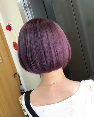 ショート カラー タカハシ ユウキのヘアスタイル