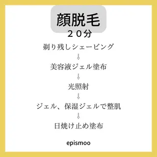 epismoo 脱毛/HBL/毛穴の眉毛・アイブロウイメージ
