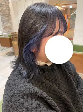 カラー 石渡このみ 🍊レイヤーカットのヘアスタイル