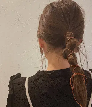 ミディアム ヘアアレンジ m ā l o.🌷 サカモトマイコのヘアスタイル