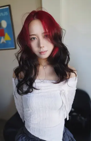 カラー 渋谷/ハイトーン/ 💫airi🪽のヘアスタイル