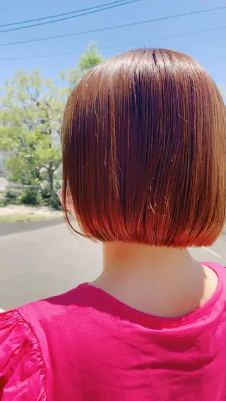 ショート カラー 林 エリのヘアスタイル