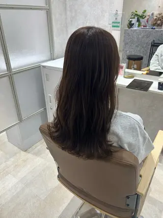 セミロング カラー 💙まこと💙艶 カラー(Rico)のヘアスタイル