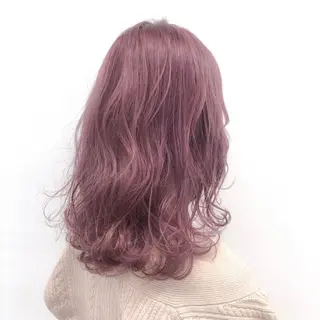 セミロング カラー 透明感カラー🤍 Kaitoのヘアスタイル