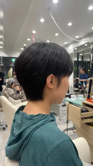 ショート 尹兆奎美容室所属・パーマ/ブリーチ 新大久保/シンのヘアスタイル