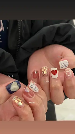 ネイル LETTER_& SAKIのネイルデザイン