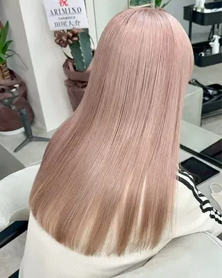 ロング 🌙透明感カラー ×カット リナ🌙のヘアスタイル