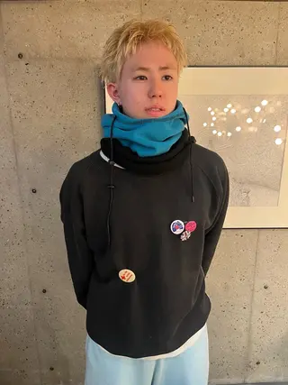 カラー メンズ メンズカット【平尾 高宮】永井駿祐のヘアスタイル