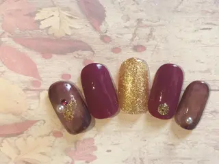 ネイル imymemine所属・渡邊 束紗のネイルデザイン