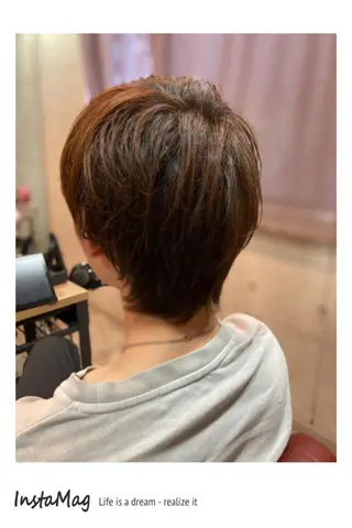 ショート カラー メンズ TECHRISE金山所属・ERIKO Tのヘアスタイル