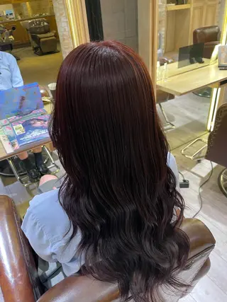 ロング luce所属・千代 夏輝のヘアスタイル