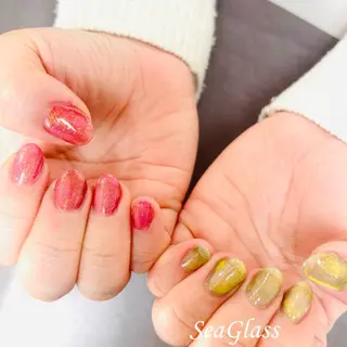 ネイル Nail&Spa SeaGlass所属・SeaGlass tomoのネイルデザイン