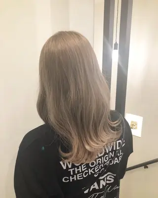 セミロング カラー ニュアンスカラー🫧 加納のヘアスタイル
