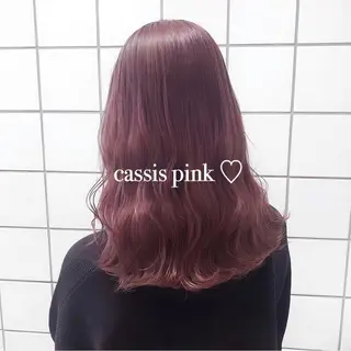 カラー RIKO👼🏻💓 韓国ガーリーのヘアスタイル