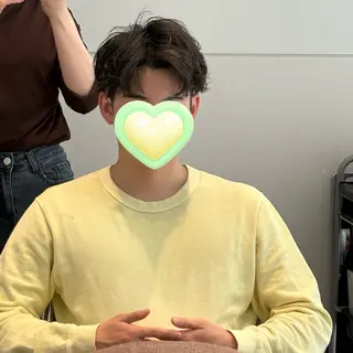 メンズ メンズ／パーマ ／レディース髪質改善のヘアスタイル