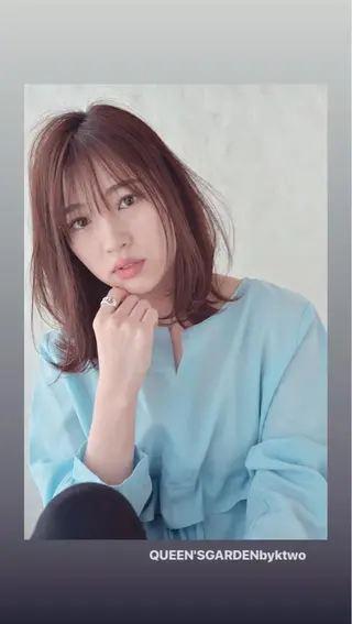 ミディアム カラー モテ髪支持率NO.1 KENJIROのヘアスタイル