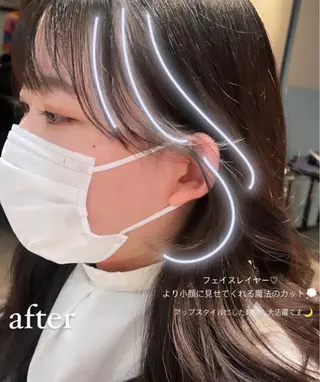 ロング ano @anomukuiのヘアスタイル