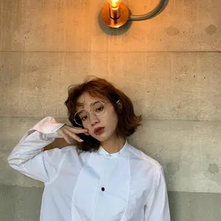 ミディアム アンキシム ahnkism所属・nit by AHNKISMのヘアスタイル