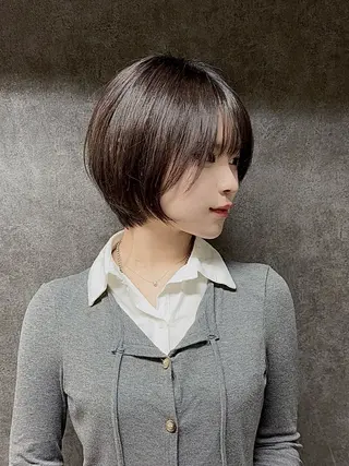 ショート Nuit 新宿所属・エクステ×ブリーチ× レイヤー🌟Kのヘアスタイル