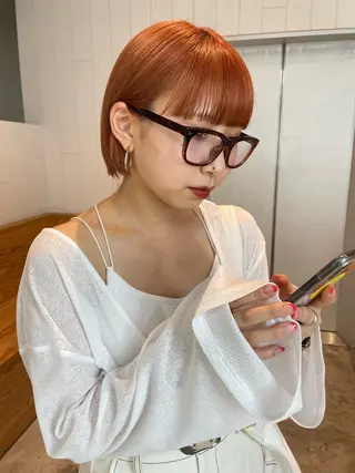 ショート カラー Kouta/似合わせ /パーマ/カラーのヘアスタイル