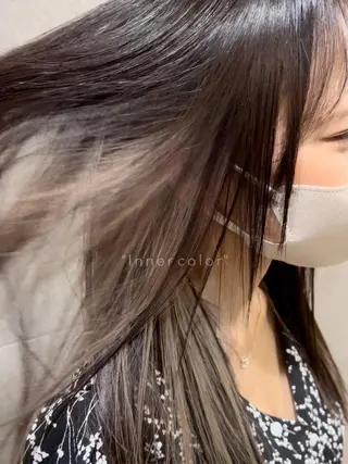 ロング カラー 【レイヤーカット】 【髪質改善】山中優のヘアスタイル