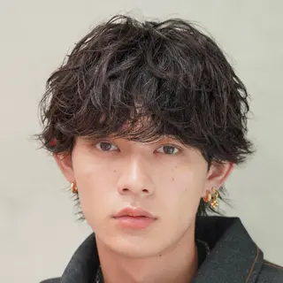 パーマ メンズ 仙台メンズパーマ/ fifth/丸山佳叶のヘアスタイル