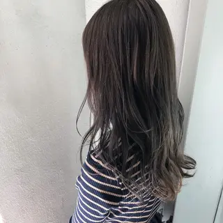 ロング カラー SALOWIN三軒茶屋店所属・髪質改善/艶髪 やまなかのヘアスタイル