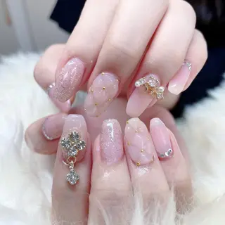 セミロング 💜MIYA nail川崎店のネイルデザイン
