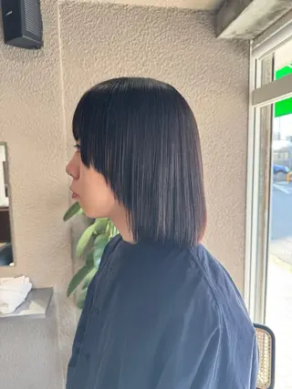 ミディアム shian橋本南口所属・月200人を担当 💇‍♀️栗林のヘアスタイル