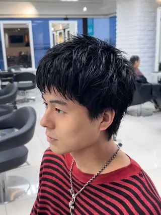 ショート メンズ メンズパーマ職人 パーマ🔥ritaのヘアスタイル
