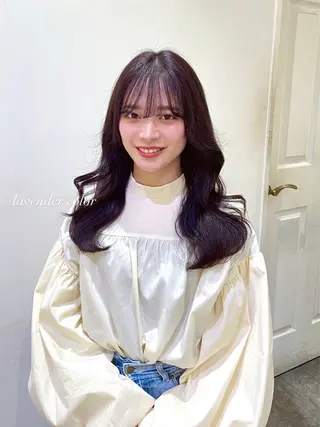 ロング カラー ハイトーンカラー/ 長さだし🐇きょうかのヘアスタイル