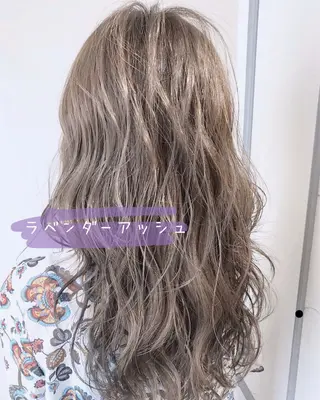 ロング カラー ヘアアレンジ パーマ×ウルフカット koya☆のヘアスタイル