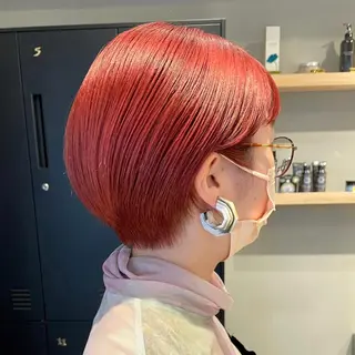 ショート カラー SALOWIN下北沢所属・hazuki 🌝のヘアスタイル