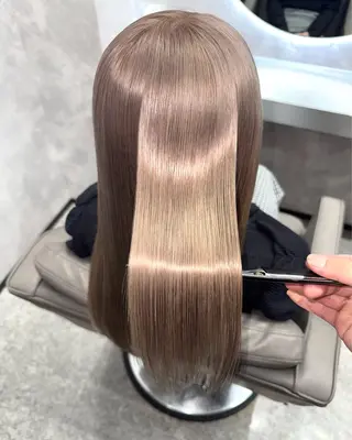 ロング 奥山義進/大宮 /ダブルカラーのヘアスタイル