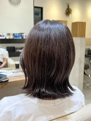 セミロング m.slashセンター南店所属・東 大介メンズ特化のヘアスタイル