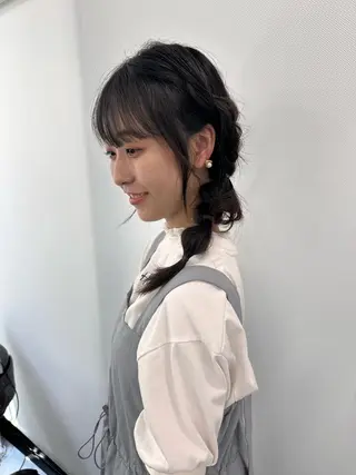 ミディアム Endearing 銀座/レイヤーカットのヘアスタイル