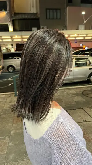 ミディアム カラー s.sweet NACHIKAのヘアスタイル