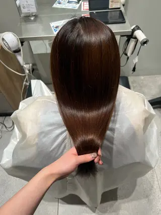 ロング MINX momokaのヘアスタイル