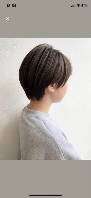 ショート 🪞表参道パーマ Nikachi🪞のヘアスタイル