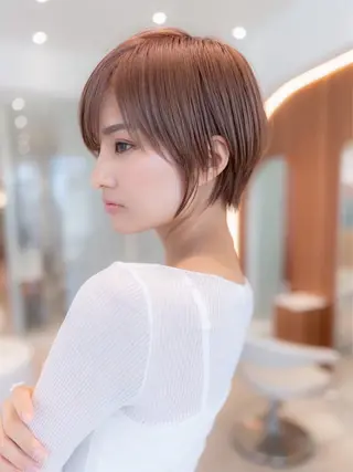 ショート 渋谷ボブ/レイヤー ボブ田中航平のヘアスタイル