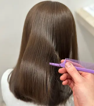 セミロング 💠悩み解決美容師 💠シュンヤのヘアスタイル