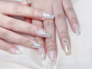 ネイル M🌷nail 長さだし専門店のネイルデザイン
