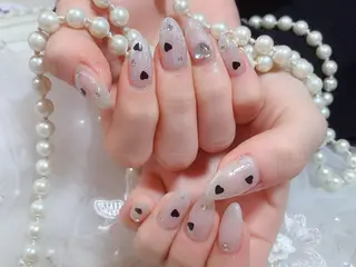 ネイル ネイルサロンAiri 長さ出し·シンプルのネイルデザイン