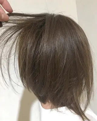 ショート カラー 似合わせカラー/艶 髪質改善/ヨシザキのヘアスタイル